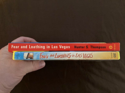 FEAR AND LOATHING IN LAS VEGAS HUNTER THOMPSON LOT OF 2 1998 MOVIE
