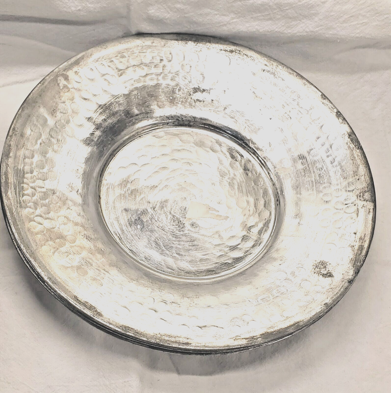 8 VNTG TADE Primitive Rustic Statement Tin Over Hammered Copper Plates 10