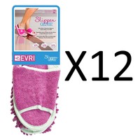 Evriholder Cleaning Slipper Genie Microfiber Floor Wipe Assorted Colors 12-pack on sale Evriholder Cleaning Slipper Genie Microfiber Floor Wipe Assorted Colors 12-pack on sale