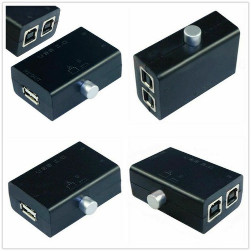 USB Sharing Share Switch Box Hub 2 Ports PC Computer Scanner Printer Manual f - Picture 6 of 9