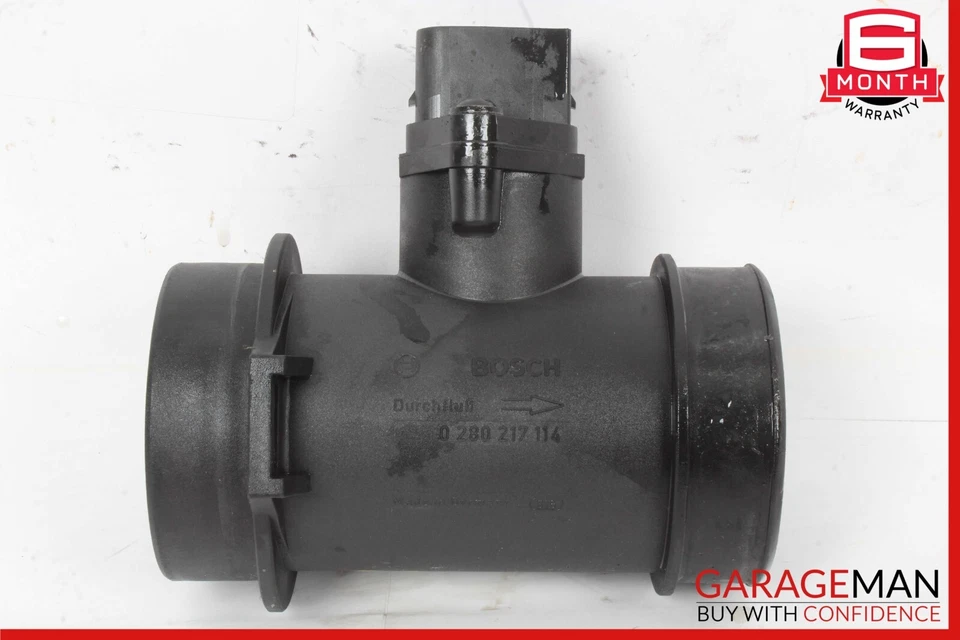 97-04 Mercedes W202 C230 SLK230 MAF medidor de flujo de aire másico 0280217114 OEM Foto 2 de 4