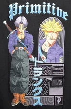 Brand New Black Primitive Size Medium Soldier Tshirt Two Sided Graqphic T-Shirt