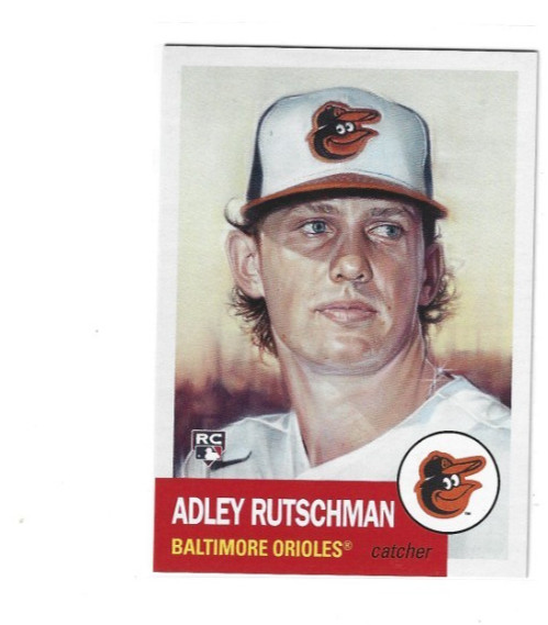2023 ADLEY RUTSCHMAN  TOPPS LIVING SET ROOKIE #610