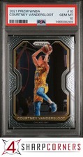 2021 PANINI PRIZM WNBA #10 COURTNEY VANDERSLOOT POP 1 PSA 10