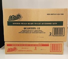 USGI KOSHER RELIGIOUS MEALS READY TO EAT MRE CASE 2026 INSP DATE