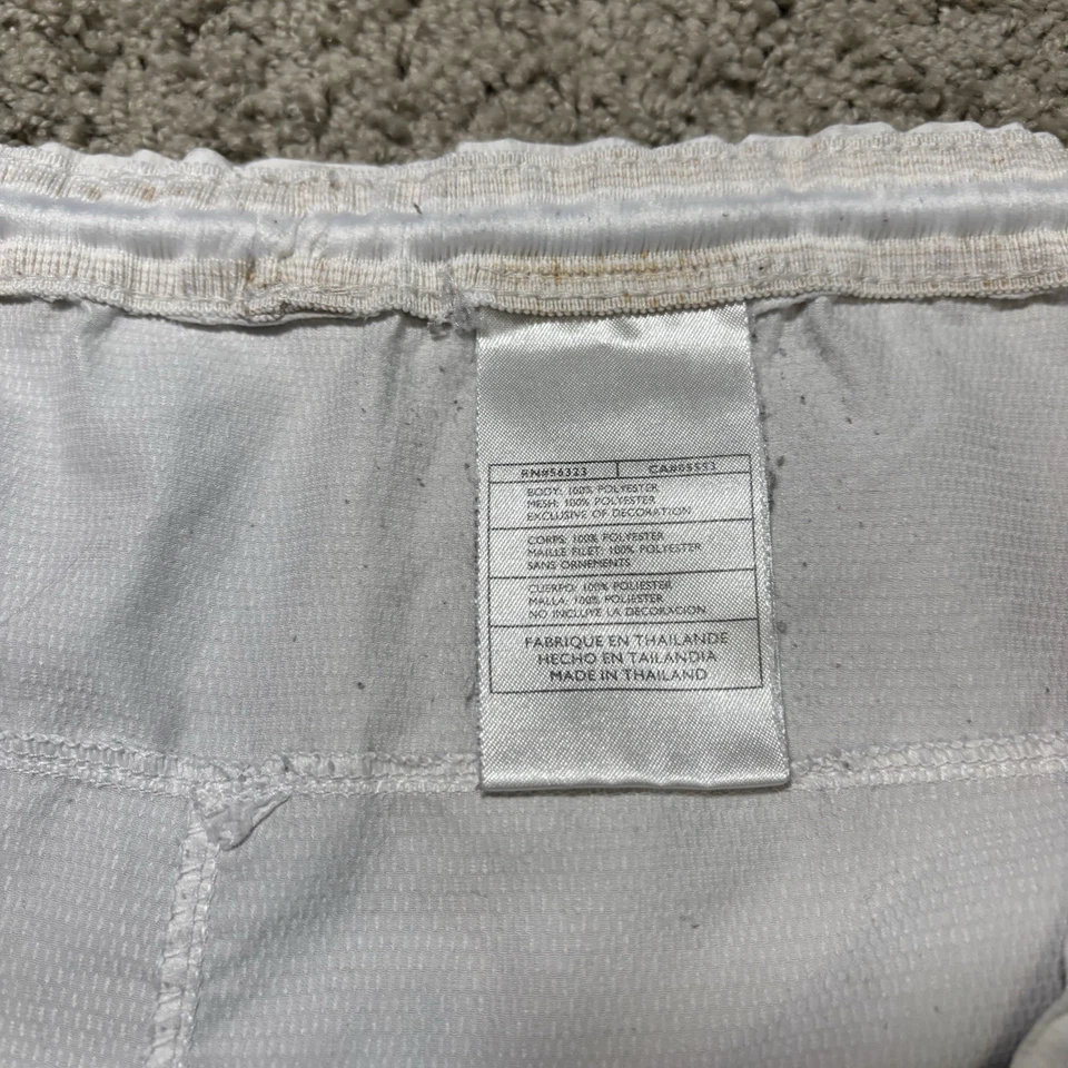 Pantalones Cortos de Fútbol Nike Team USA Para Hombre XL Blanco Auténtico Atlético Gimnasio Retro Logo Foto 4 de 4