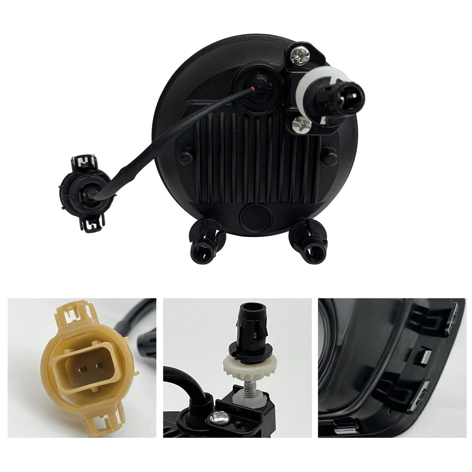 Luces antiniebla LED transparentes de conducción para Chevy Colorado 2015-2020 luces de parachoques delanteras Foto 3 de 4