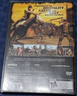Gun (Sony PlayStation 2, 2005) very good condition CIB