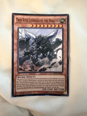 True King Lithosagym, the Disaster MP17-EN186 2017 Mega-Tins Mega Pack 1st Ed