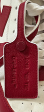 Off-White Low Top Sneaker EU 38 Rot/Weiß, at...