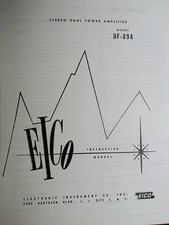 EICO HF-89A Amplifier Owners Service Manual P...