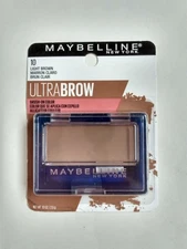 Maybelline UltraBrow Ultra Brow Light Brown 10 Brush-on Color New NIP Eye Makeup