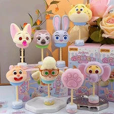 52TOYS Disney Zootopia Cotton Candy Series Confirmed Blind Box Figures Toy Gift