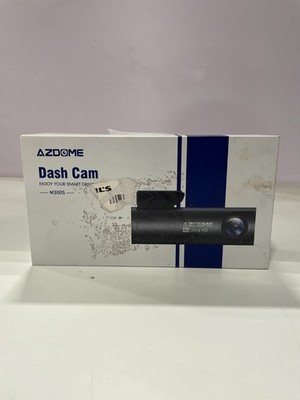 AZDOME M300S 4K+1080P Smart Voice Dual Dash Cam with GPS and WiFi - Black