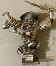 Pewter Wizard  1980 Rawcliffe Pewter Figurine