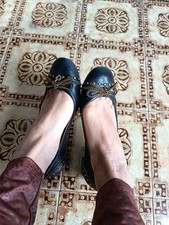 Ballerinas schwarz gebraucht sehr 36 Schuhe S...