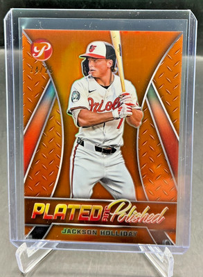 2026 Topps Pristine Plated & Polished JACKSON HOLLIDAY Orange Refractor 24/25