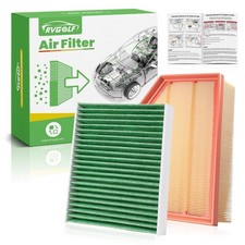 Engine & Cabin Air Filter Set for Jeep Wrangler 2018-2026, Gladiator 2020-2026,