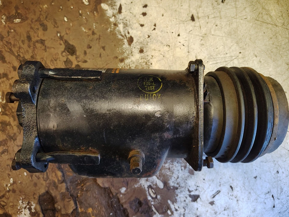 Buick Skylark GS 1965-66 Wildcat Riviera Electra 401 425 compresor de aire acondicionado 5910550 Foto 3 de 4