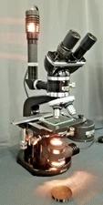 Restored Nikon S-Series Metallurgical Microscope w Interference Contrast, xtras