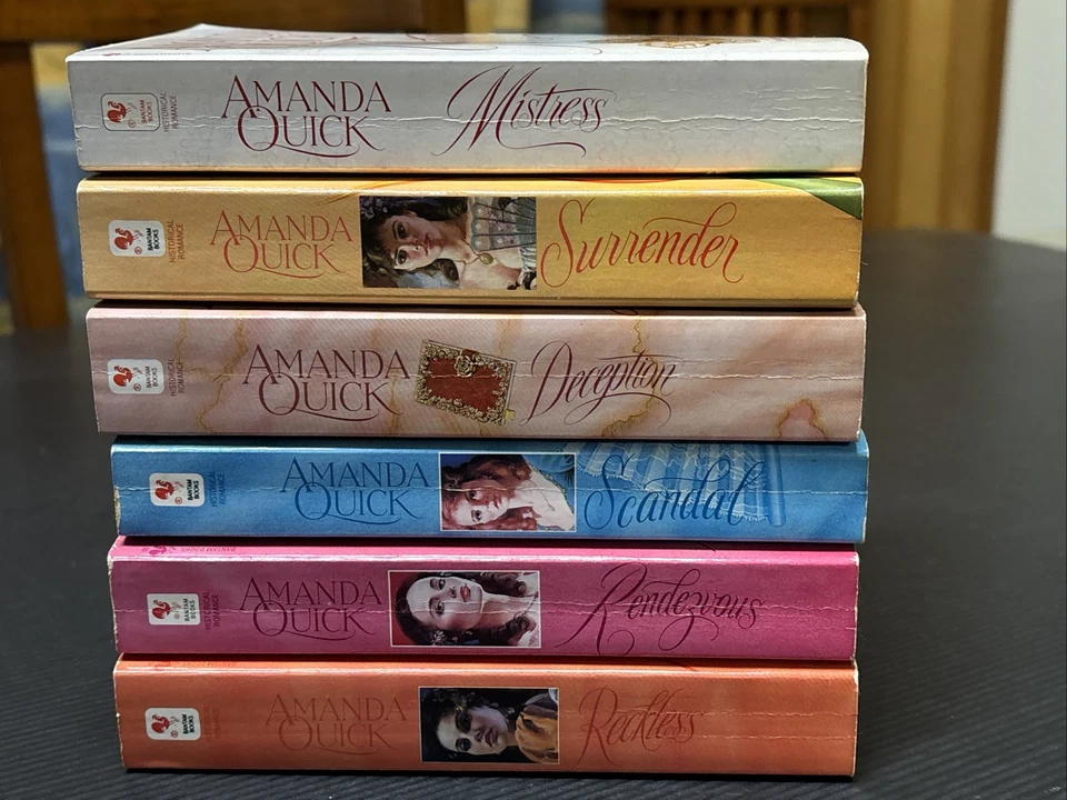 Amanda Quick, Lot 6 x Books, Reckless, Deception, Mischief, Surrender (PB) BD22 - image 2 of 4