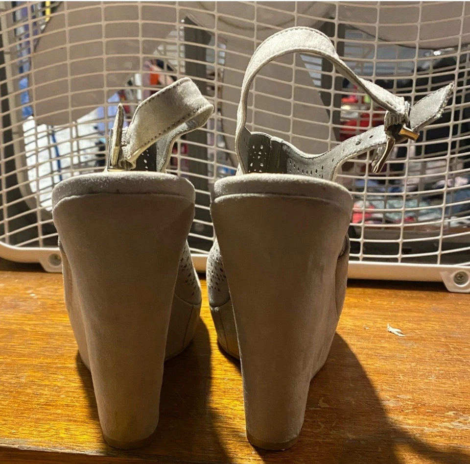 Sandalias de cuña chinas para mujer talla 8 Foto 4 de 4