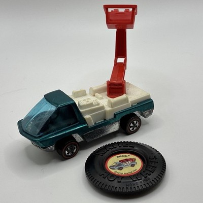 Hot Wheels Redline The Heavyweights Snorkel 1969/1971 Aqua Hong Kong With Button