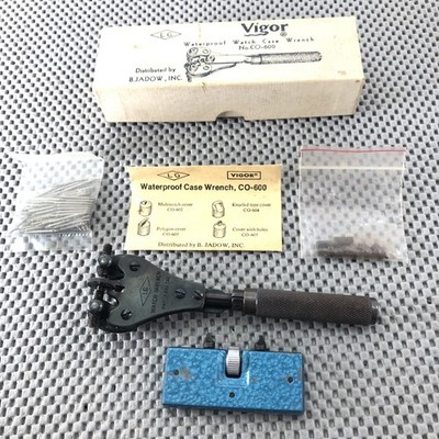 Vintage LG Vigor - Waterproof Watch Case Wrench No.CO-600 - Black