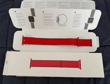 Genuine Apple Watch Product Red Sport Loop Band 44mm Fits: 45 46 49 Nylon Strap