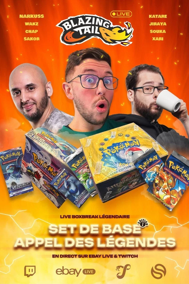 BOXBREAK SET DE BASE EDITION 1 + DISPLAY L'APPEL DES LEGENDES ! 1€ PDD !