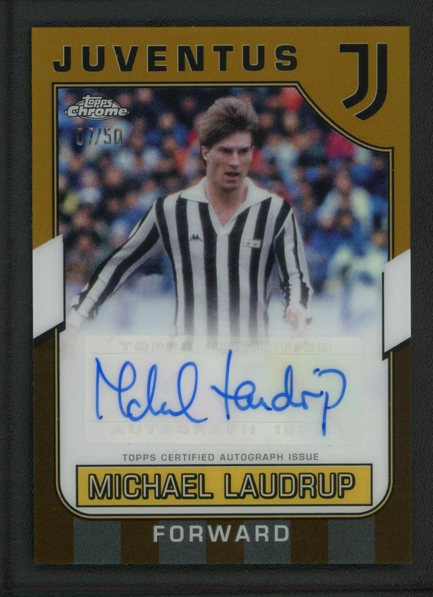 Michael Laudrup Autographed Soccer Sports Trading Cards