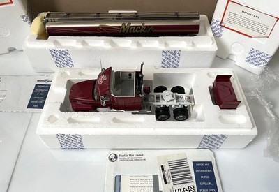 LE Franklin Mint Precision 1:32 THE ULTIMATE MACK ELITE CL 613 & TANKER TRAILER