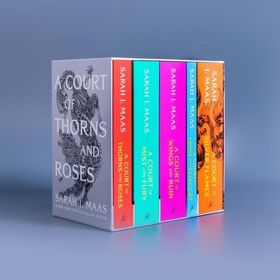 Court of Thorns and Roses Paperback Box Set (5 books) by Sarah J. Maas.