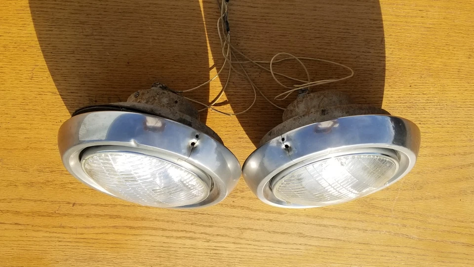 Ковши и кольца для фар 1953-54 Pontiac Chieftain Silver Streak 1954 53 - Изображение 4 из 4