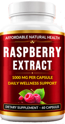 Organic Raspberry Extract daily nutrition vitamins antioxidant bone/skin health