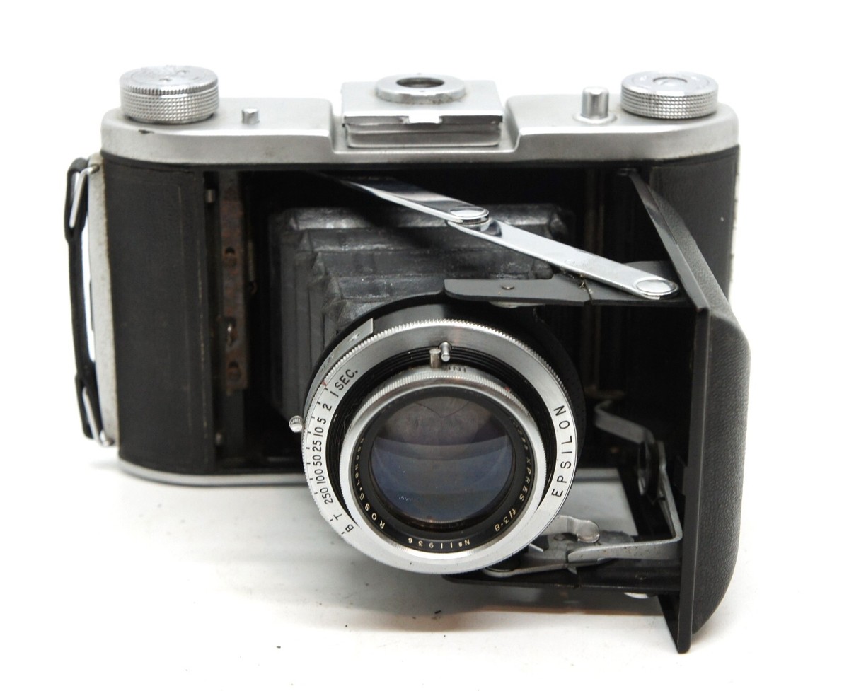Ensign Selfix 820 6x9 cm Folding Camera from England Ross Xpres