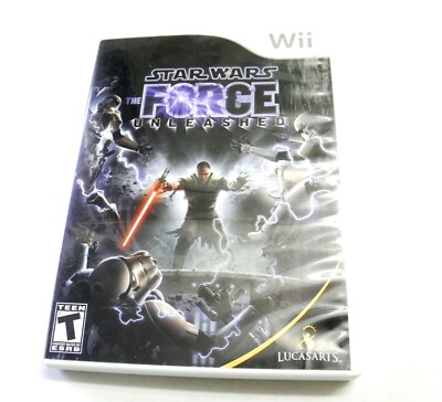 Star Wars: The Force Unleashed 2 II (Nintendo Wii, 2010) Complete 