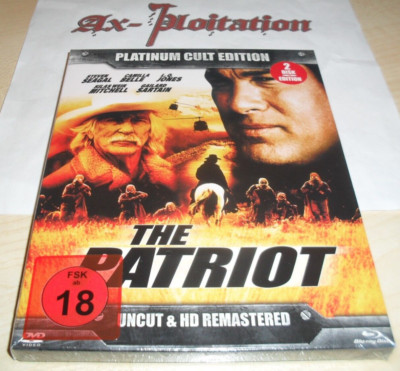 Steven Seagal - The Patriot/ Blu Ray + DVD / NEU + OVP Platinum Cult Edition
