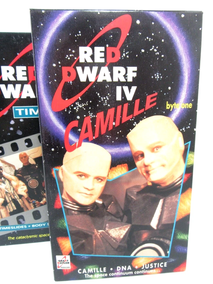 Винтажные видеокассеты BBC 1991 Red Dwarf III и IV лот из 4 - Изображение 4 из 4