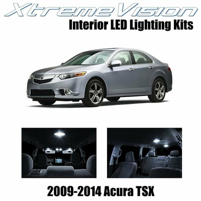Xtremevision Interior Led For Acura Tsx 09 14 12 Pcs Pure White Ebay