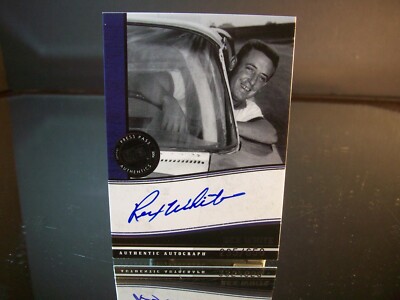 Rex White Press Pass Legends AUTOGRAPHED 2006 Card #No Number 235/650