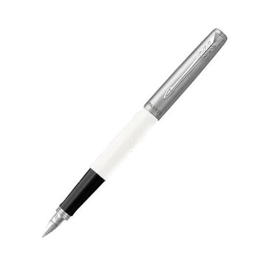 Penna stilografica Parker Jotter Original Plastic punta M Parker bianco 2096871