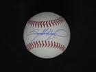 SAMMY SOSA SIGNED OFFICIAL MAJOR LEAGUE BASEBALL WITH JSA COA