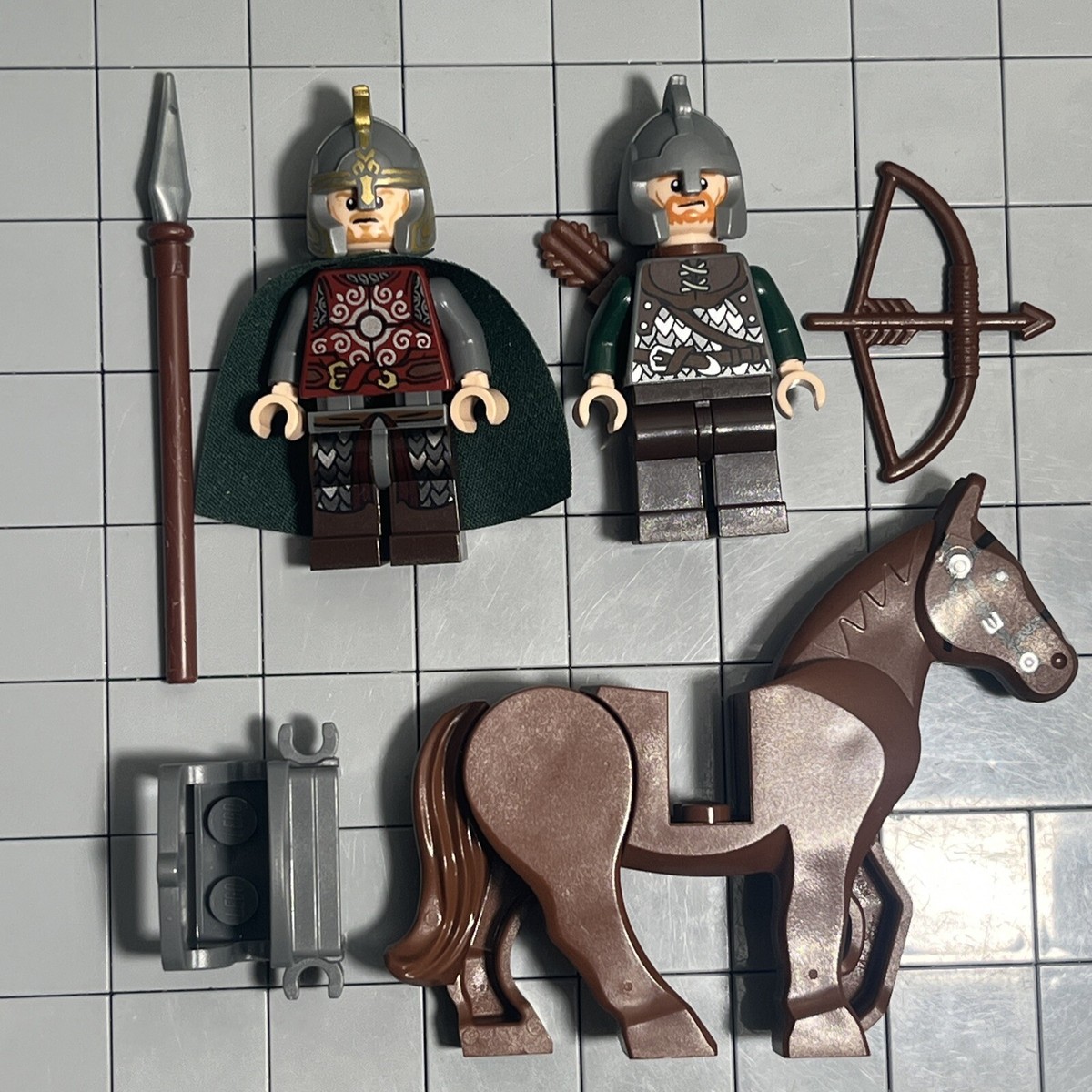 SYHO！ Lego Eomer Lord of the Rings 9471 Rohan Soilder Horse
