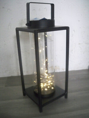 Solarleuchte Fireflies Schwarz 100% solarbetrieben dekoratives Lichtspiel