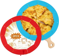 Adjustable Silicone Pie Crust Shield Edge Protector Set for Baking 2 Pack