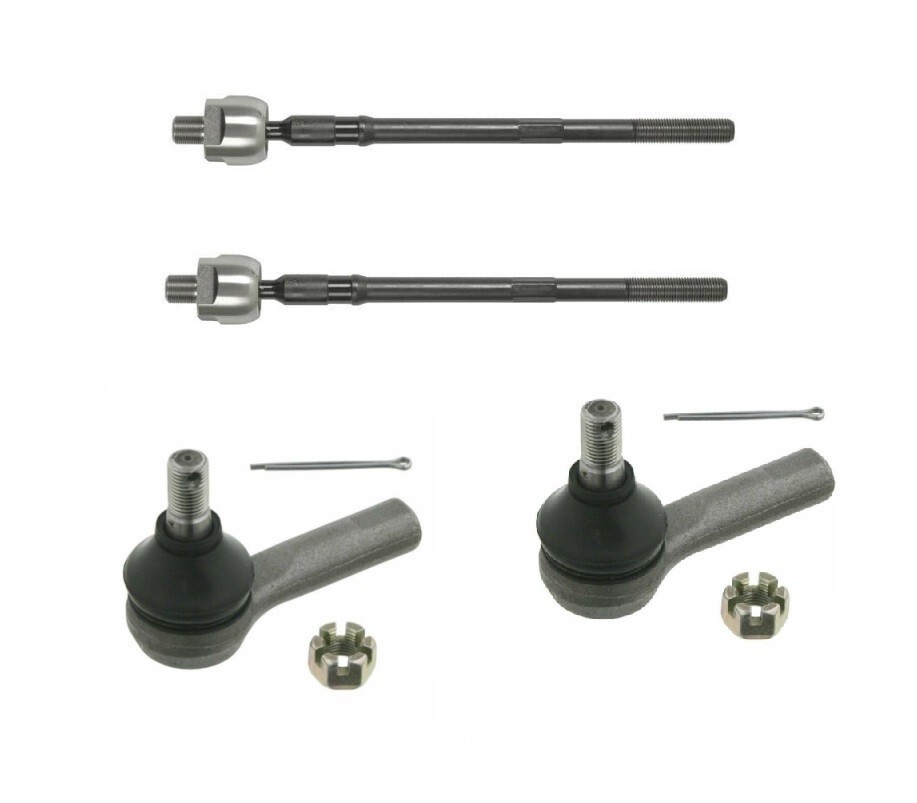 FOR NISSAN X-TRAIL T30 2.0P, 2.2D, 2.5P STEERING TRACK TIE ROD END SET 2001-2007