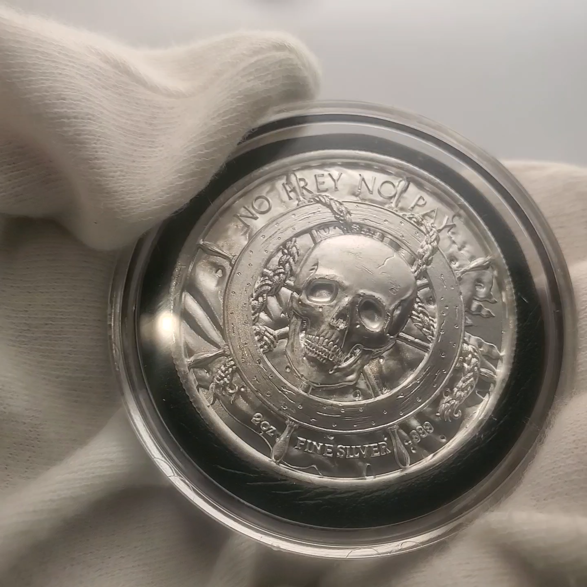 Kraken 2 oz .999 Silver Privateer No Prey No Pay Pirate Ship Kraken 2 oz .999 Silver Privateer No Prey No Pay Pirate Ship