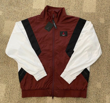 Nike Air Jordan Jacket Flight Warm Up AO0555-687 Burgundy Men's Medium
