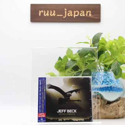 Jeff Beck CD ''Emotion & Commotion'' 2 Bonus Tracks Japan NEW